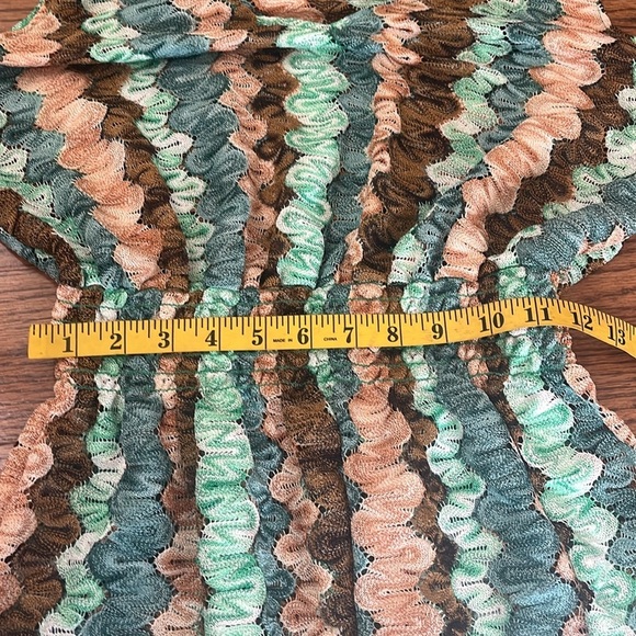 Becca Manu Bay Grass Plunge Dress Size L New With Tag - Picture 12 of 16